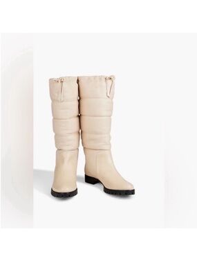 Alexandre Birman Clarita Quilted Leather Boots NWT 41.5 EU